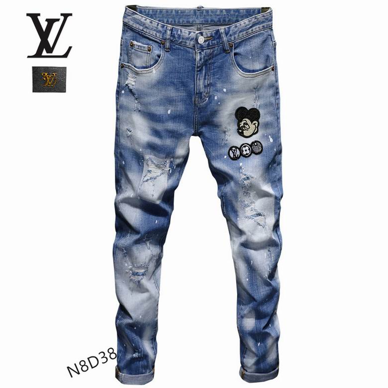 LV Jean Pants Long-014